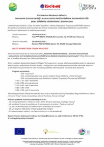 Wstęga Kociewia - Zaproszenie na bezpłatne warsztaty! 1 Wstęga Kociewia - zaproszenie warsztaty kaw 19 20 06 2018