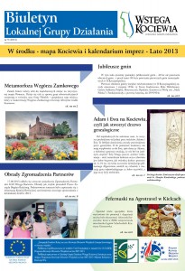 Wstęga Kociewia - 09 Biuletyn LGD Wstega Kociewia nr 9 czerwiec 2013