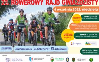 Wstęga Kociewia - 22 gwiazdzisty plakat 20222