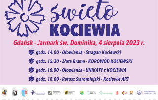 Wstęga Kociewia - PLAKAT swieto kociewia 2023