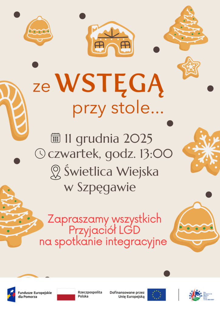 Wstęga Kociewia - Przypomnienie - Weź udział w spotkaniu integracyjnym "Ze WSTĘGĄ przy stole" 1 Wstęga Kociewia - ze wstega przy stole grudzien 2025
