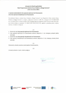 Wstęga Kociewia - Uchwala nr 9 Start DG 3.2 pdf